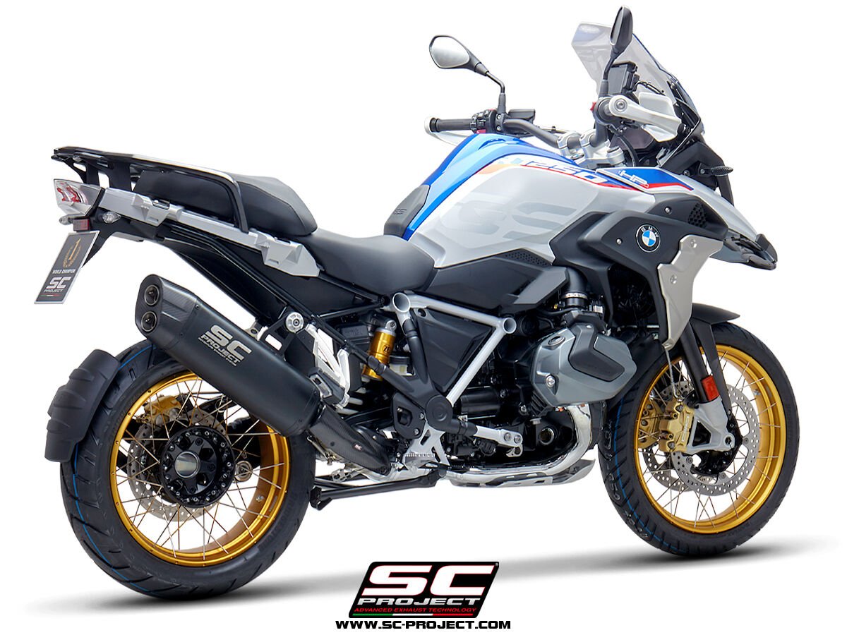 Bmw R1250 GS Advanture SC Project Titanium Mat Siyah Egzoz