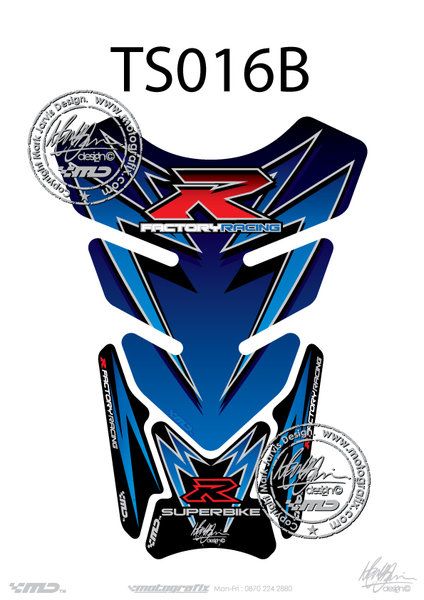 Suzuki Gsx R600 Gsx R750 Gsx R1000 Tank Pad
