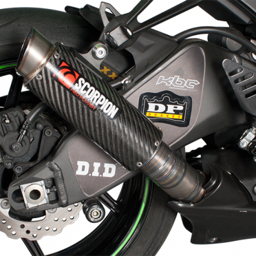 Kawasaki Zx6r 09-12 RP-1 GP Scorpion Performans Egzoz
