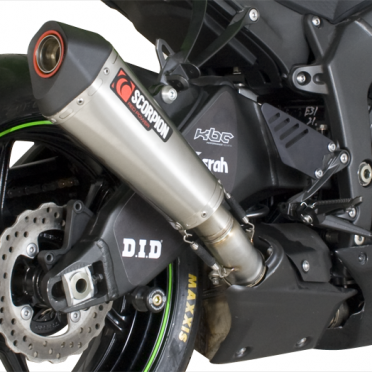 Kawasaki Zx6r 09-12 Serket Scorpion Performans Egzoz