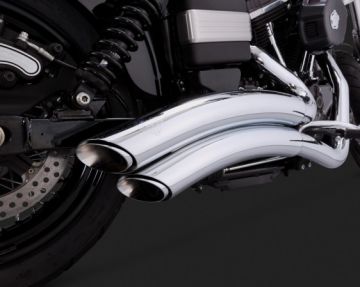 Vance & Hines 2014 Wide Glide SUPER RADIUS Komple Egzoz 26053