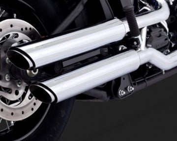 Vance & Hines 2014 Breakout TWIN SLASH 3″ SLIP-ONS Egzoz 16835