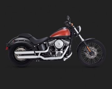 Vance & Hines 2014 Cvo Deluxe TWIN SLASH 3″ SLIP-ONS Egzoz 16835