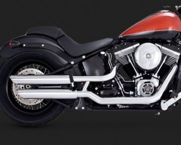 Vance & Hines 2014 Cvo Deluxe TWIN SLASH 3″ SLIP-ONS Egzoz 16835