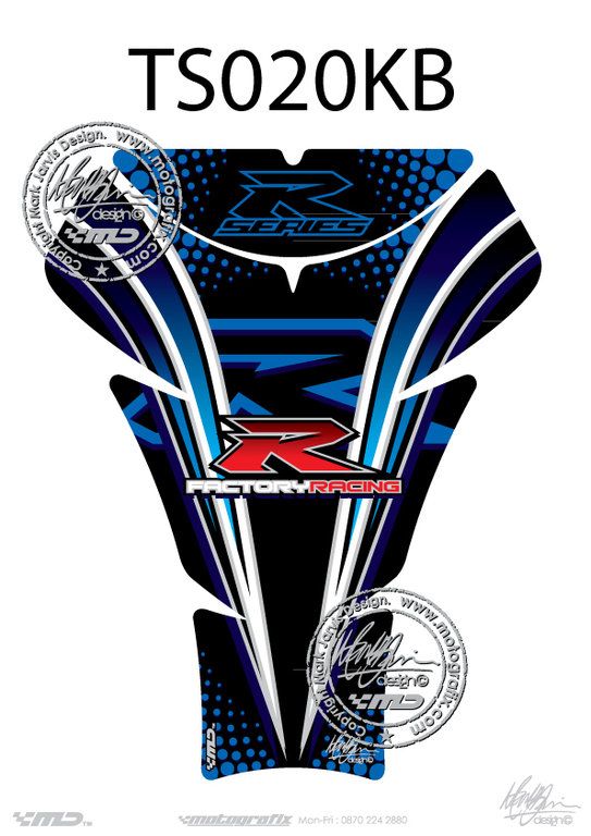 Suzuki Gsx R600 Gsx R750 Gsx R1000 Tank Pad