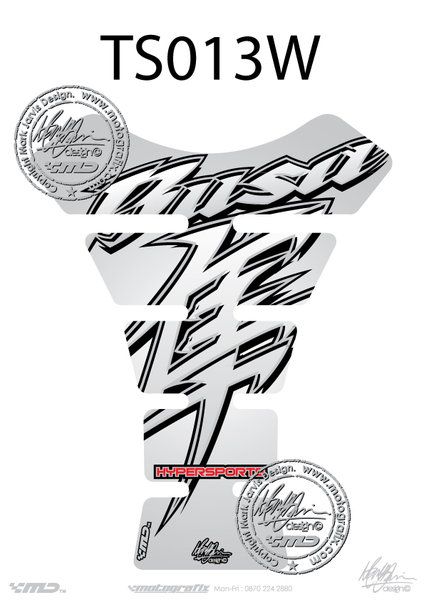 Suzuki Gsx R1300 Hayabusa Tank Pad | Motografix | Suzuki Gsx R1300