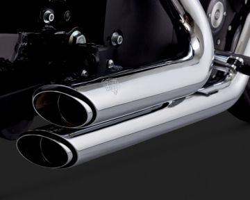 Vance & Hines 2015 Sportster 1200 Custom Super Low SHORTSHOTS STAGGERED Egzoz 17229