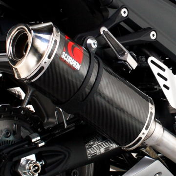 Kawasaki ZZR 1400 Carbine Oval Scorpion Performans Egzoz