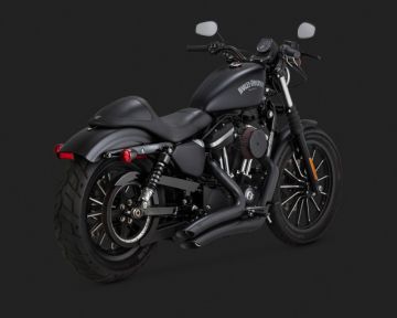Vance & Hines 2015 Sportster 1200 Custom Super Low BIG RADIUS 2-INTO-2 Egzoz 46067
