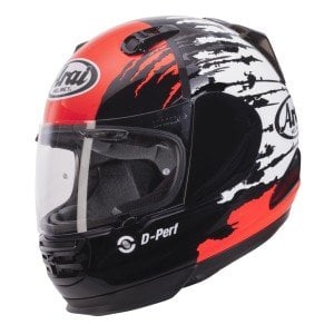 Arai Rebel Splash Red Full Face Kask