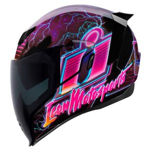 icon Airflite SYNTHWAVE - PURPLE Kask