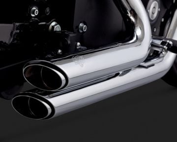 Vance & Hines 2015 Sportster 883 Super Low SHORTSHOTS STAGGERED Egzoz 17229