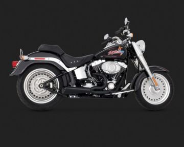 Vance & Hines 2014 Cvo Deluxe COMPETITION SERIES 2-INTO-1 BLACK Egzoz 75-114-9
