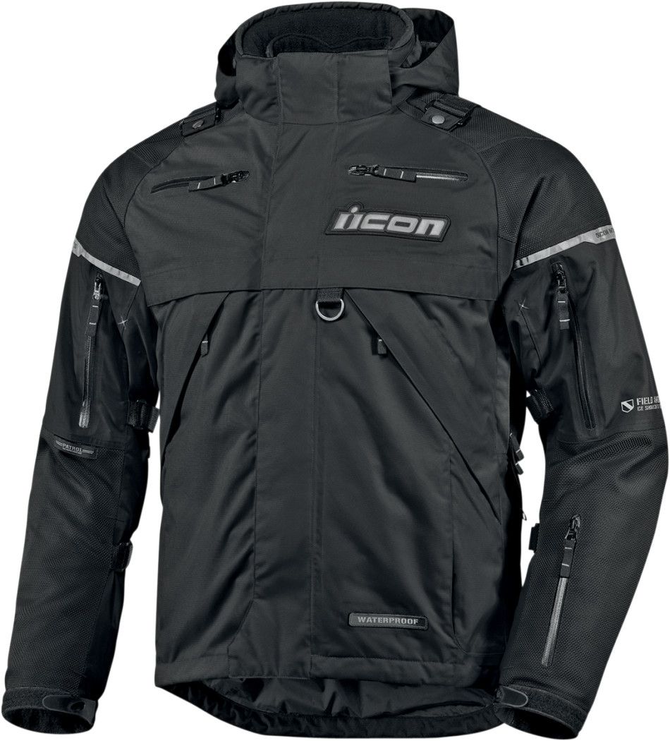 Icon Patrol Su Geçirmez Motosiklet Montu 2X-Large