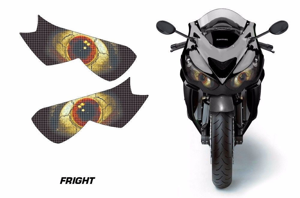 Kawasaki Ninja Zx14 R Far Sticker Seti - Fright