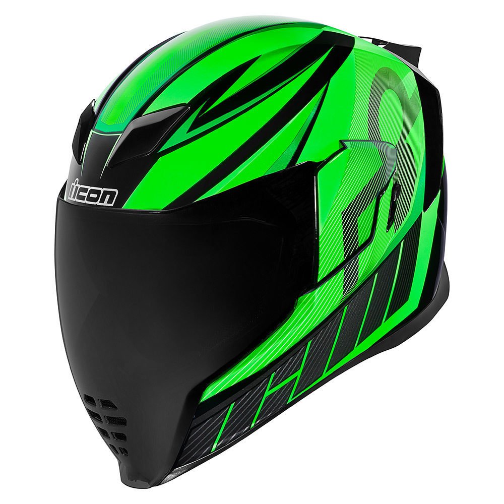 icon Airflite QB1 - GREEN Kask
