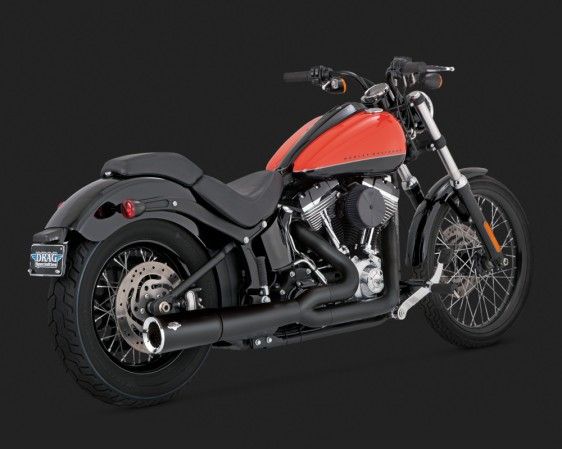 Vance & Hines 2014 Cvo Deluxe PRO PIPE BLACK Egzoz 47527