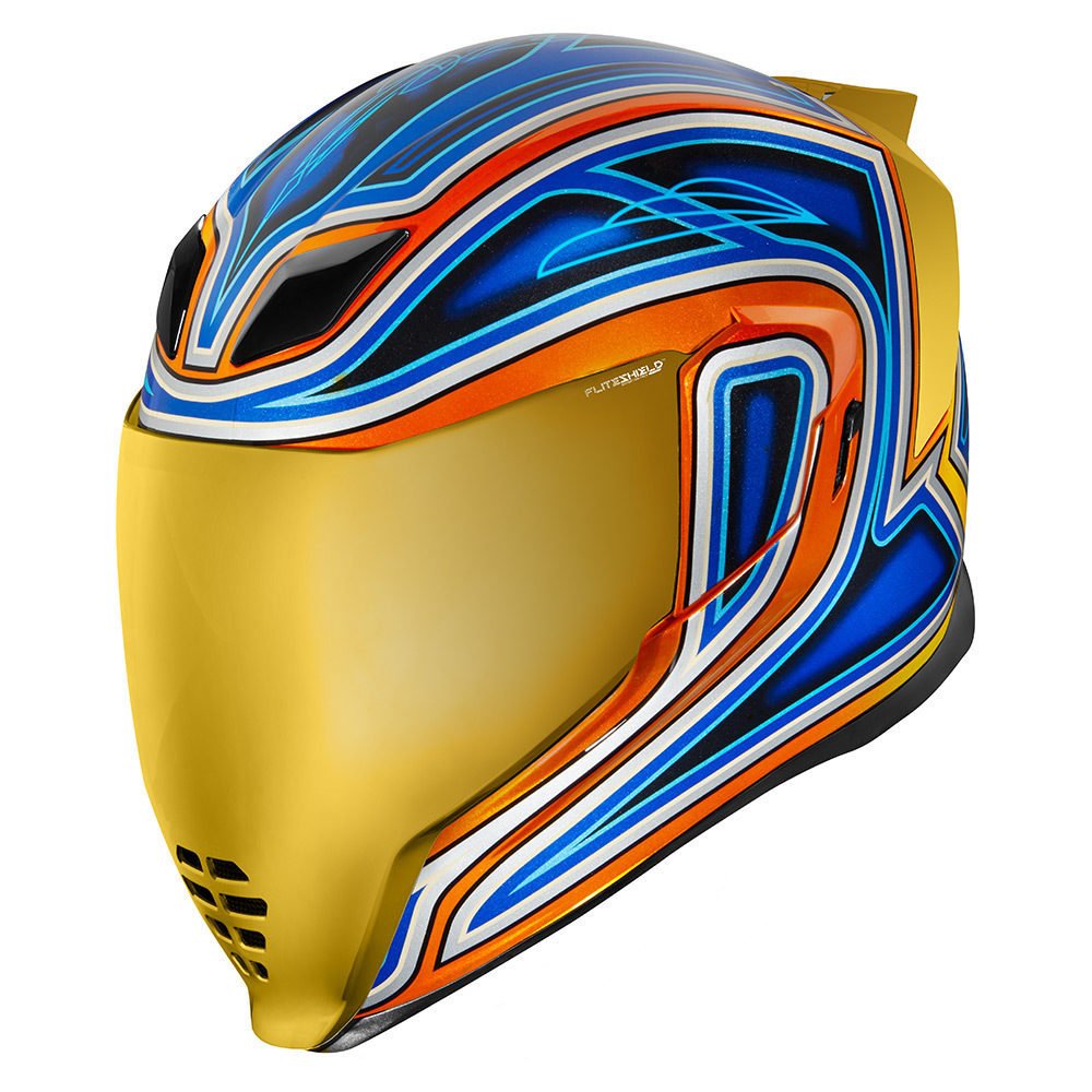 icon Airflite EL CENTRO - BLUE Kask