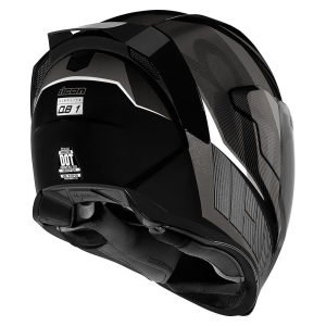 icon Airflite QB1 - BLACK Kask