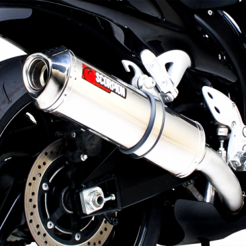 Suzuki GSXR 1300 Hayabusa 08- Factory Oval Scorpion Performans Egzoz
