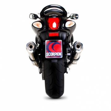 Suzuki GSXR 1300 Hayabusa 08- Factory Oval Scorpion Performans Egzoz