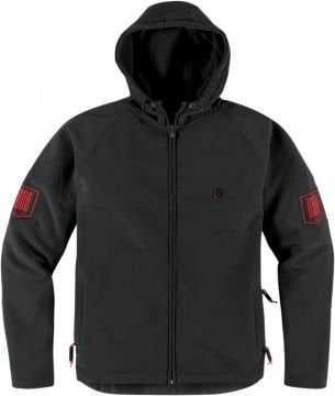 ICON 1000 Hoodlux Softshell Motosiklet Montu Medium