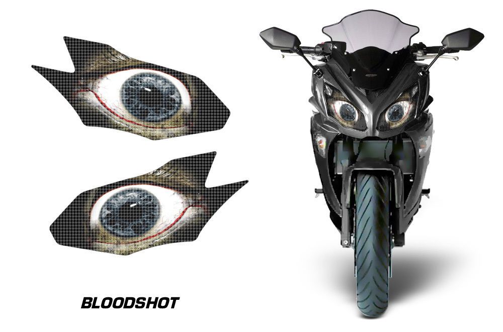 Kawasaki ER-6F Far Sticker Seti - BloodShot