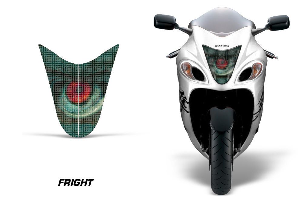 Suzuki Hayabusa Far Sticker Seti - Fright Green