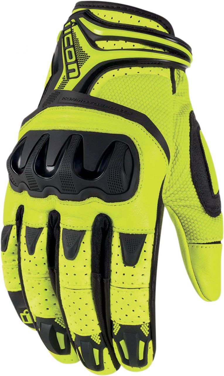 Icon Overlord Resistance Motosiklet Eldiveni Medium