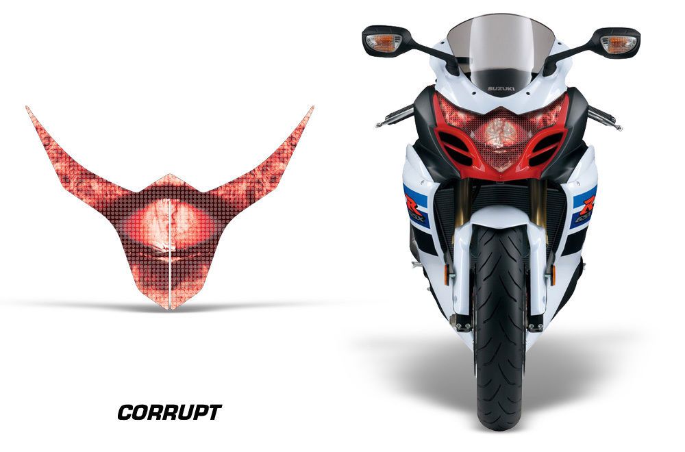 Suzuki Gsx-R 1000 Far Sticker Seti - Corrupt Red