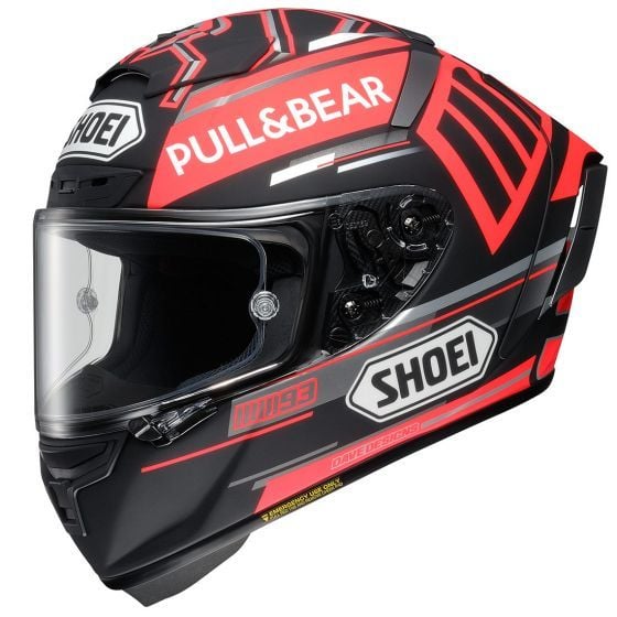Shoei X-Fourteen Marquez Black Concept TC-1 Full Face Kask