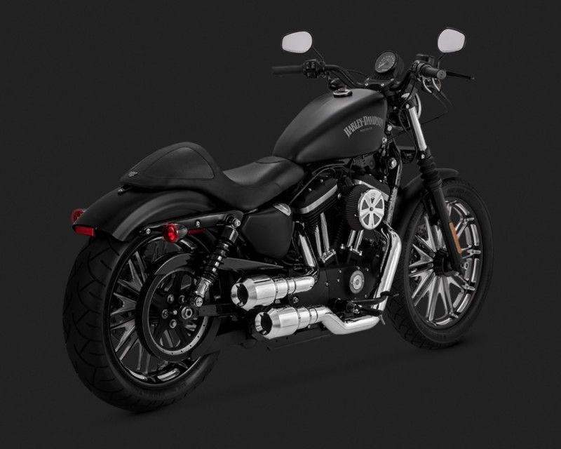 Vance & Hines 2015 Sportster 1200 Custom HI-OUTPUT GRENADES Egzoz 16854