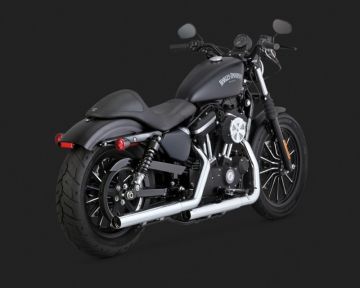 Vance & Hines 2015 Sportster 1200 Custom TWIN SLASH 3-INCH SLIP-ONS Egzoz 16861