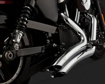 Vance & Hines 2015 Sportster 1200 Custom SPORTSTER BIG RADIUS CHROME Egzoz 26067