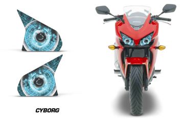 Honda Cbr 500R Far Sticker Seti - Cyborg