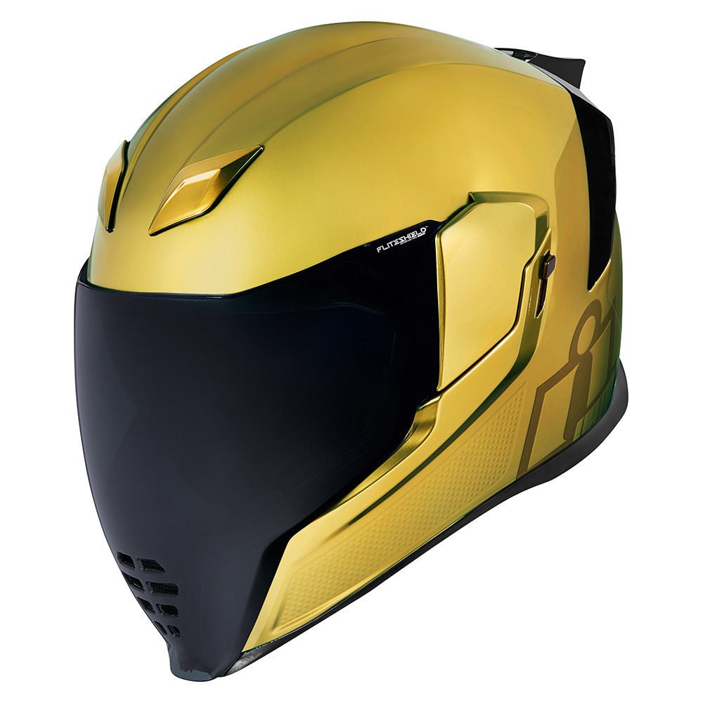 ICON AIRFLITE JEWEL ゴールド ヘルメット icon Airflite MIPS JEWEL - GOLD Kask | icon | icon Motosiklet Kask