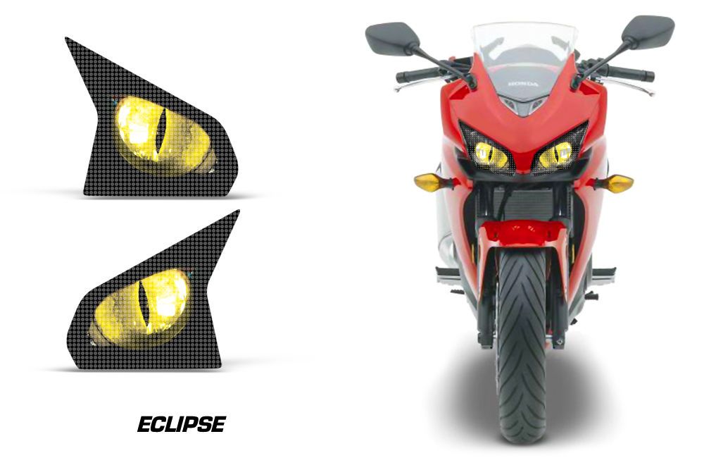 Honda Cbr 500R Far Sticker Seti - Eclipse Yellow