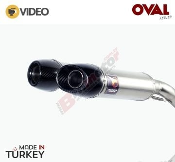 Yamaha Fazer 600 04/09 Tiger Performans Egzoz RS-780 Karbon Kapak