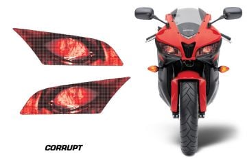 Honda Cbr 600 RR Far Sticker Seti - Corrupt