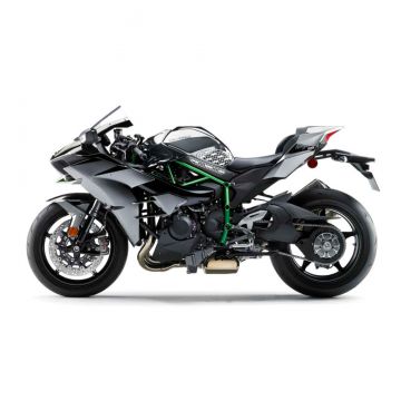 Kawasaki H2 Şeffaf Stomp Grip