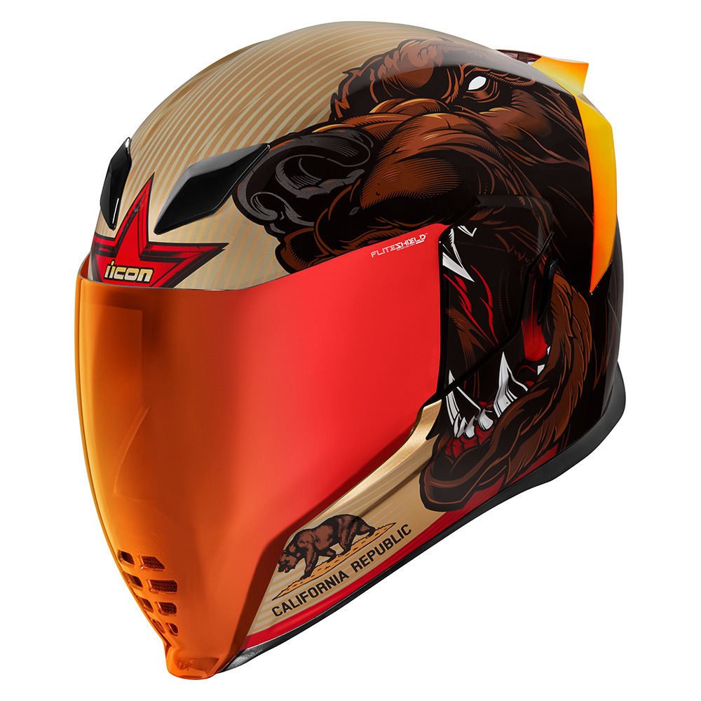 icon Airflite URSA MAJOR - GOLD Kask
