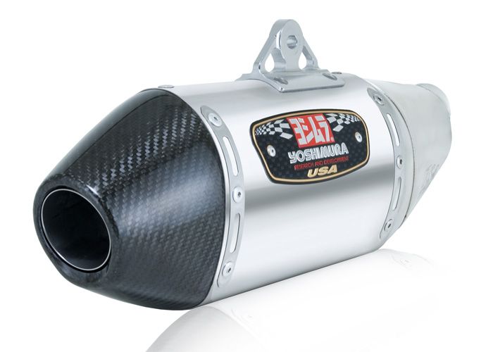 Kawasaki Zx6r 636r RS-4 Paslanmaz Çelik/Karbon Slip-On Yoshimura