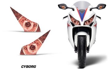 Honda Cbr 1000 RR Far Sticker Seti - Cyborg Red