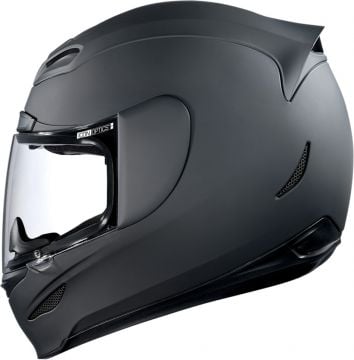 icon Airmada Rubatone Mat Siyah Full Face Motosiklet Kaskı