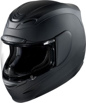 icon Airmada Rubatone Mat Siyah Full Face Motosiklet Kaskı