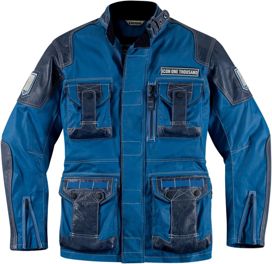 ICON 1000 Beltway Mavi Motosiklet Montu