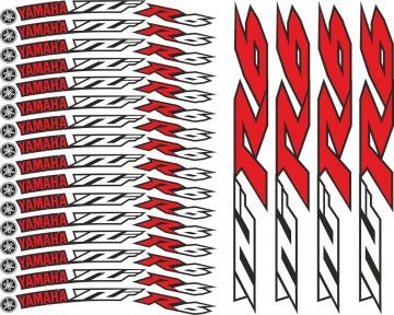 Yamaha Yzf R6 Jant Sticker Seti