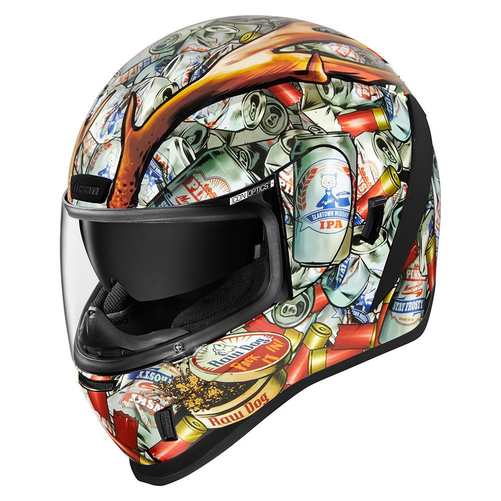 icon Airform BUCK FEVER - WHITE Kask