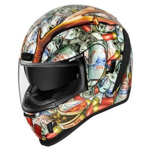 icon Airform BUCK FEVER - WHITE Kask