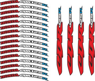 Honda Cbr 125 R Jant Sticker Seti